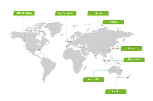 locations worldwide