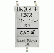 HW2 Cap-XX ultracapacitor