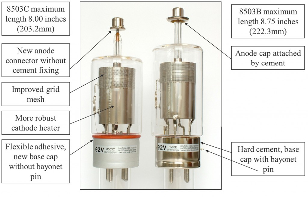 Difference between 8503B en 8503C-2