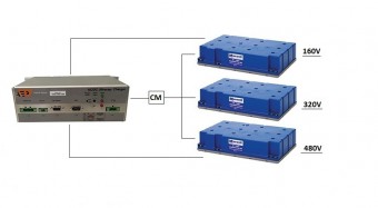 Charger en 3 Maxwell Modules