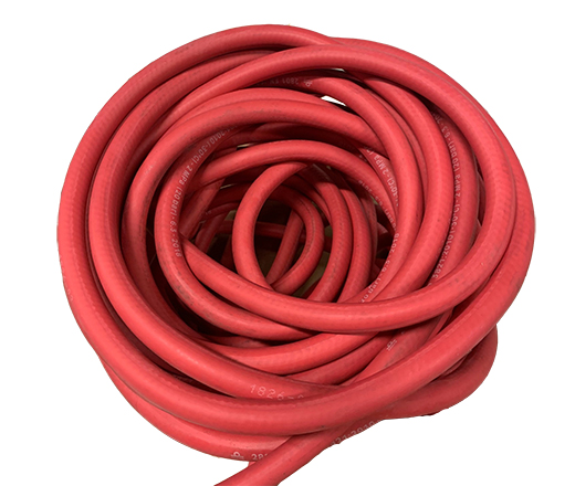 Welding hose red
